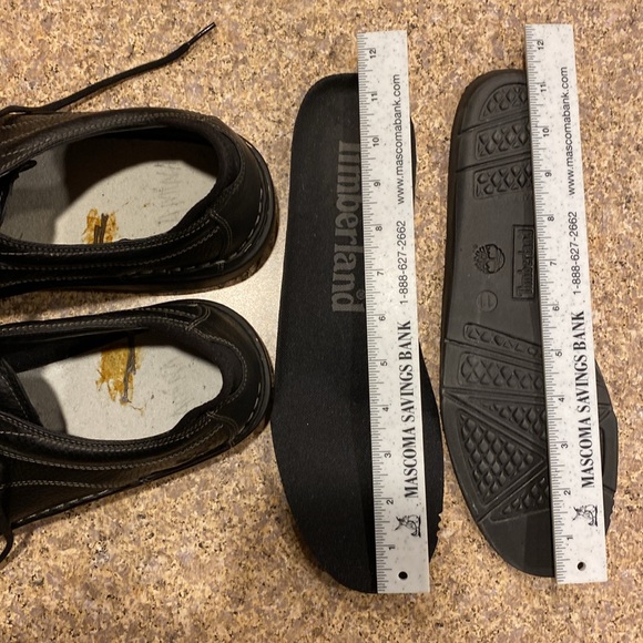 Timberland Lace Up/Tie Black Leather Oxford Shoes 29512 11W Leather Upper - Picture 14 of 17